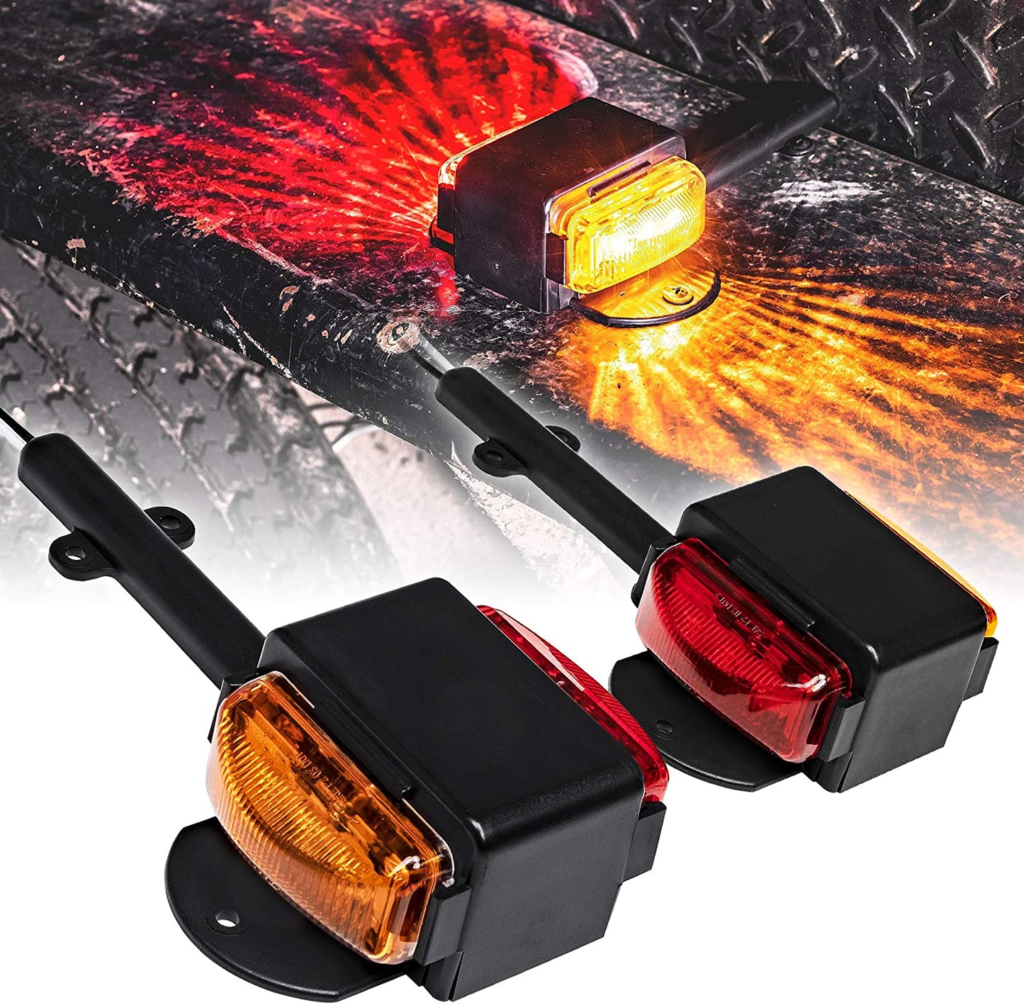 Warning Light Plastic Rear Tail Light Car Rear Tail Light