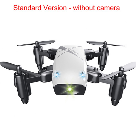 Micro pliable RC Drone 3D roulement volant télécommande quadrirotor jouets avec caméra WiFi APP contrôle hélicoptère Dron enfants cadeau