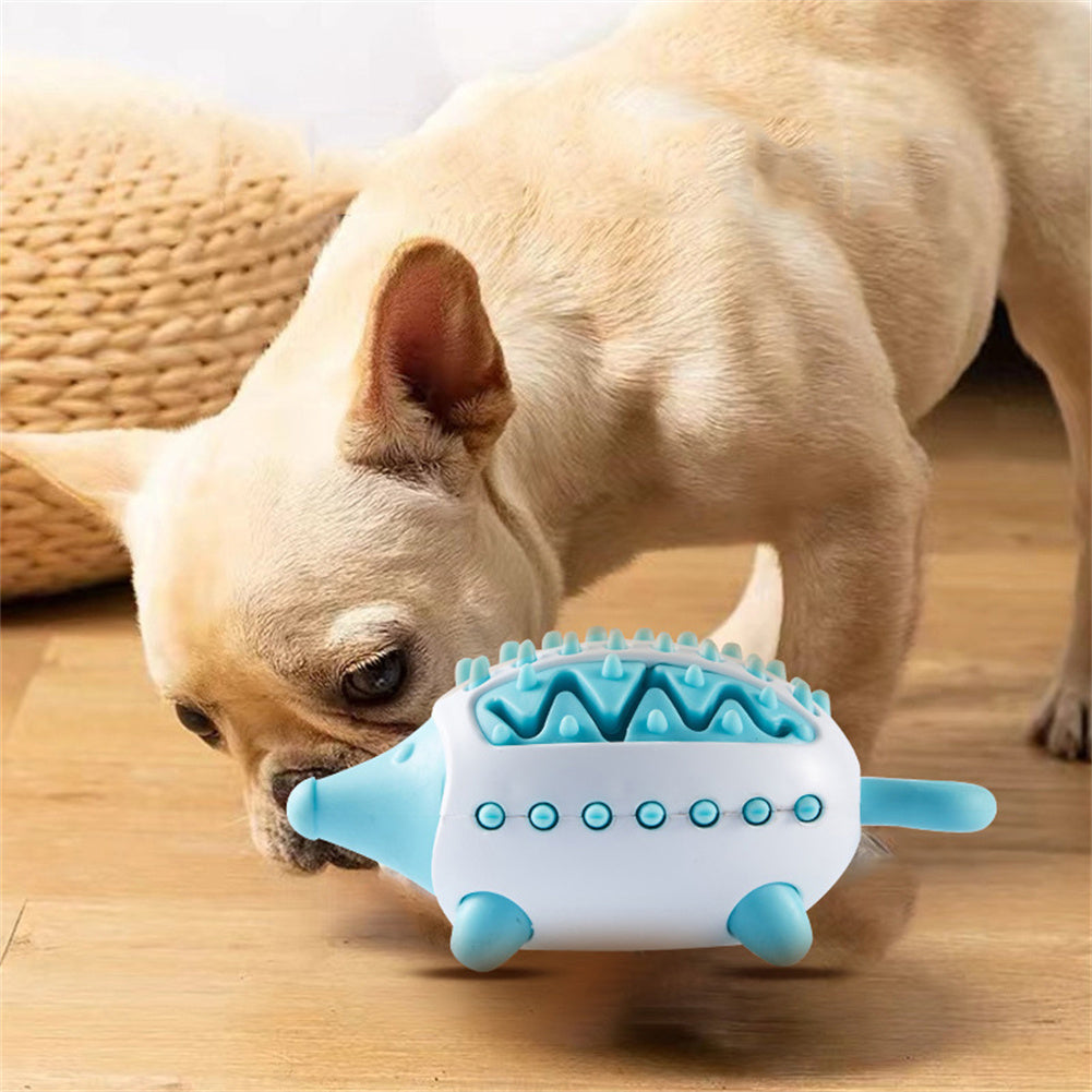 Jouet pour chien en forme de Phedgehog, jouets alimentaires qui fuient pour petits et grands chiens, jouets à mâcher pour chat, nettoyage des dents d'animaux, jouets indestructibles pour chiots, balle, bâton de nettoyage des dents molaires