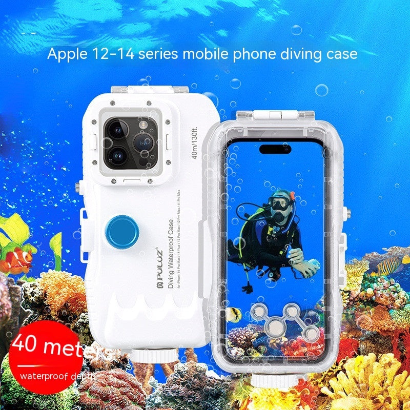 Applicable Mobile Phone Underwater Housings 40 M Sealed Waterproof Case