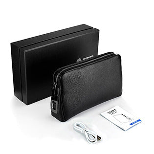 Fingerprint Lock Men's Clutch