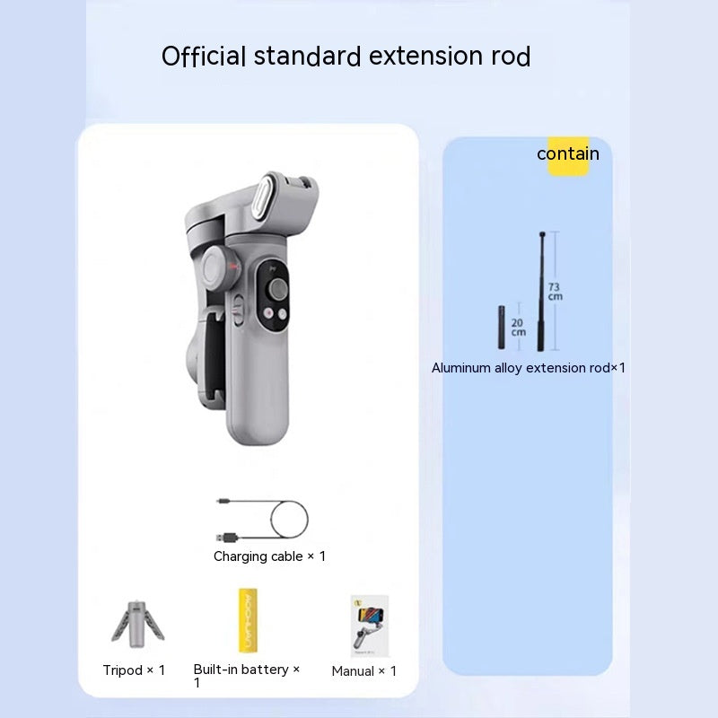 Stabilisateur PTZ mobile Pro Anti-secousse intelligent à trois axes