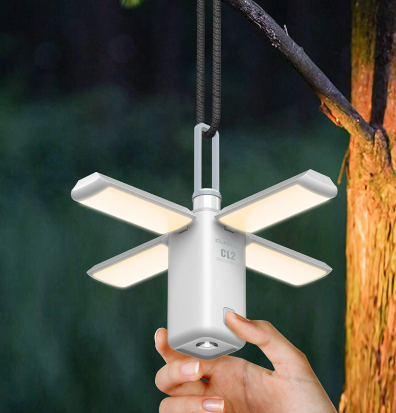 L2 Camping Lantern Foldable Multifunctional Campsite Lamp 10400 MA Can Be Used As Power Bank