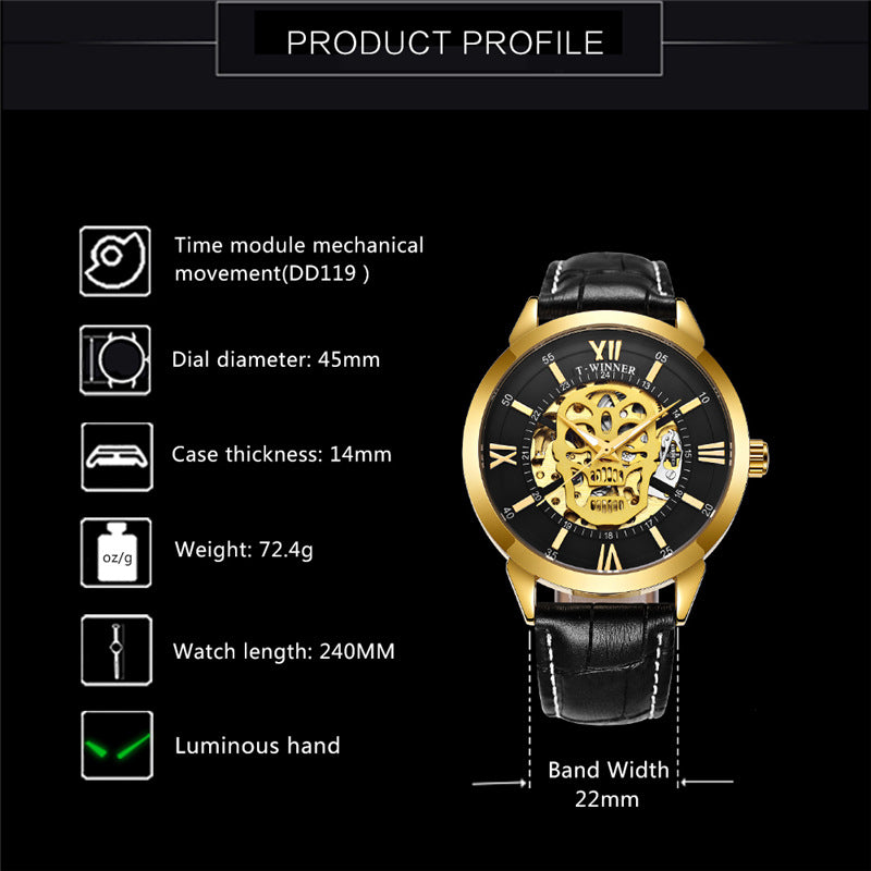 Automatic mechanical watch