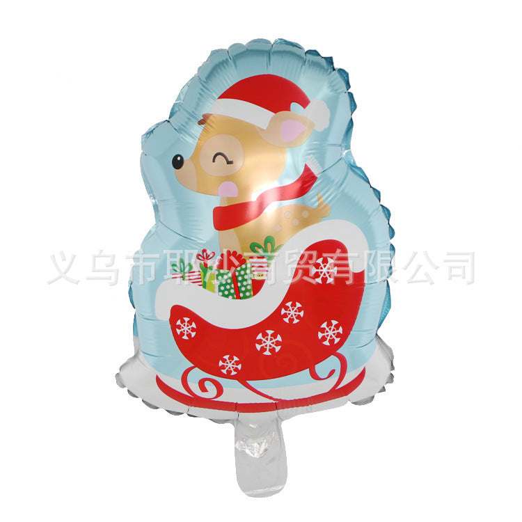 Christmas decoration aluminum film balloon