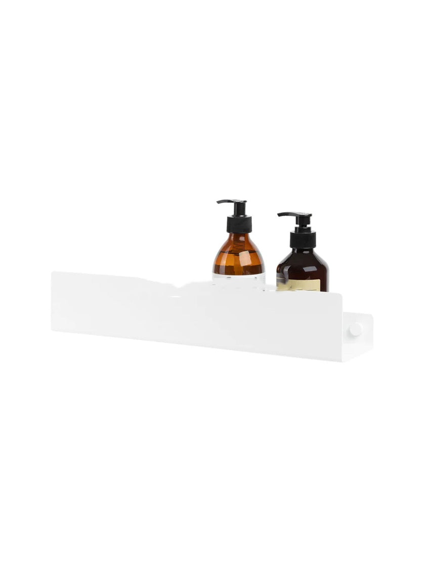 Bathroom Metal Rack Simple Style Storage Shelf