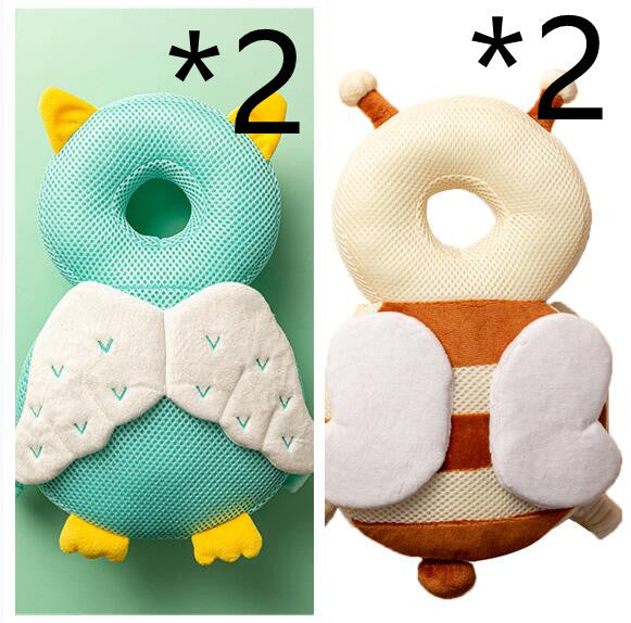 Appui-tête pour bébé, Protection pour enfants, coussin de Protection de la tête pour bébé, ailes d'ange mignonnes