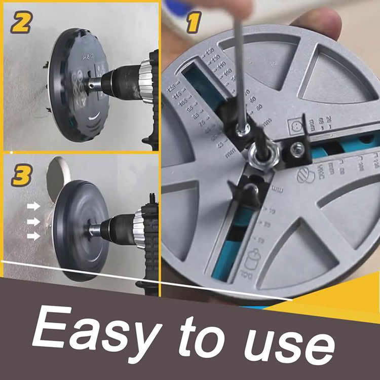 Drilling Round Adjustable Puncher