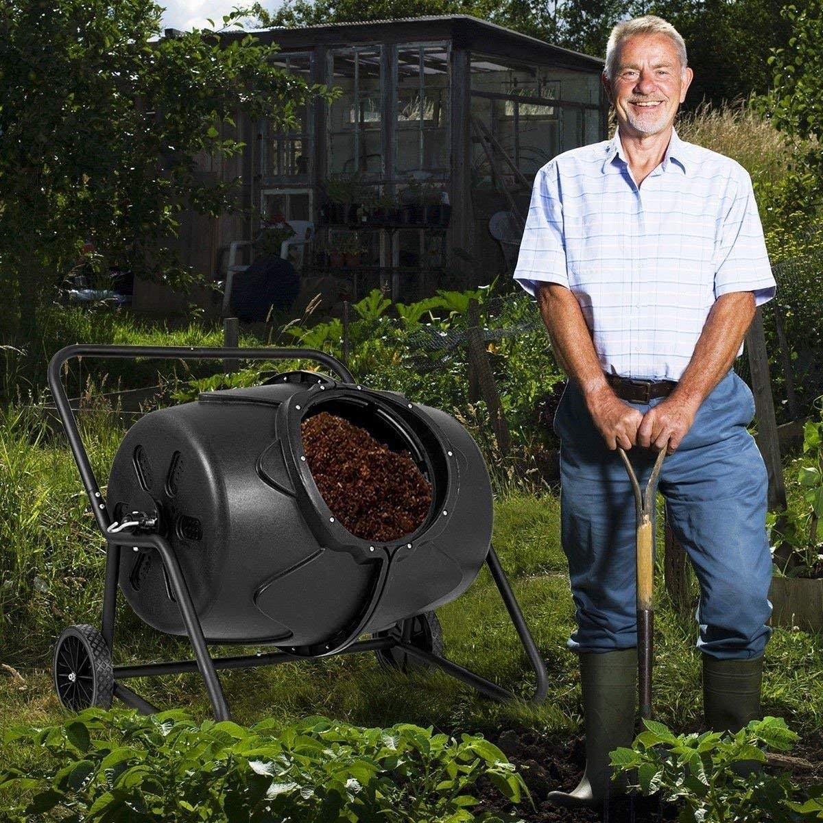 Removable Rotary Compost Bucket