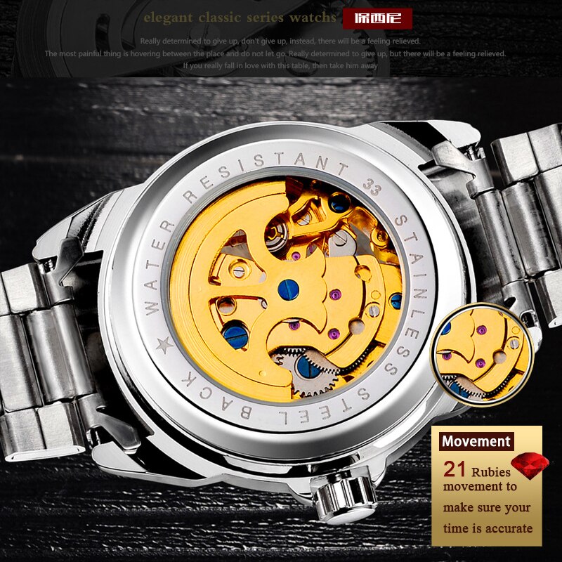 reloj mecánico automático