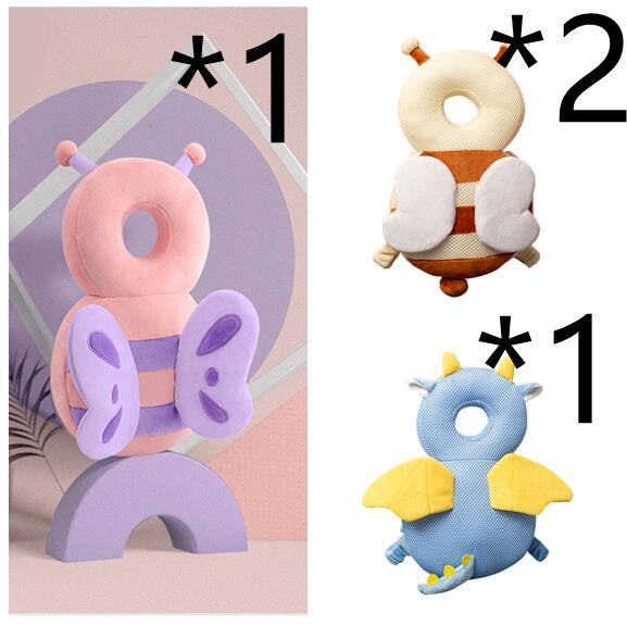 Baby Toddler Headrest Child Protection Baby Head Protection Cushion Cute Angel Wings