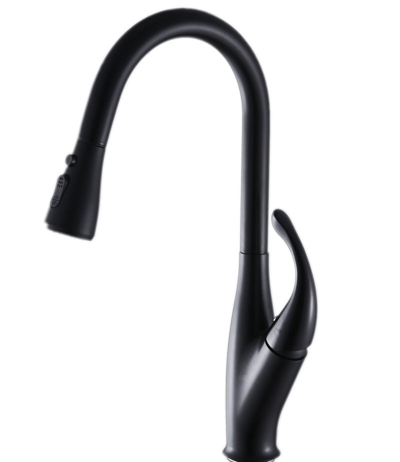 Kitchen Hot And Cold Pull Faucet