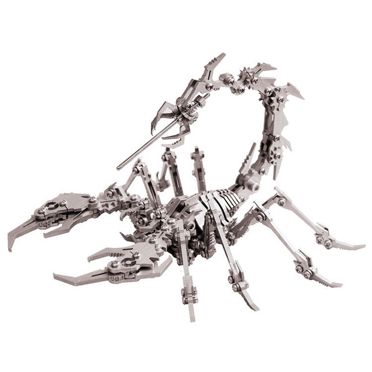 Steel Scorpion King Color 3D Puzzle Model Metal Toy