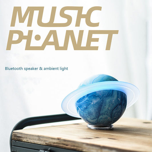 Music Planet – haut-parleur Audio Bluetooth, cadeau, lumière d'ambiance, terre lumineuse, Portable, pour l'extérieur