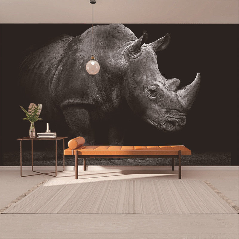 TV Background Wall Mural Living Room 3D Personalized Animal Wallpaper