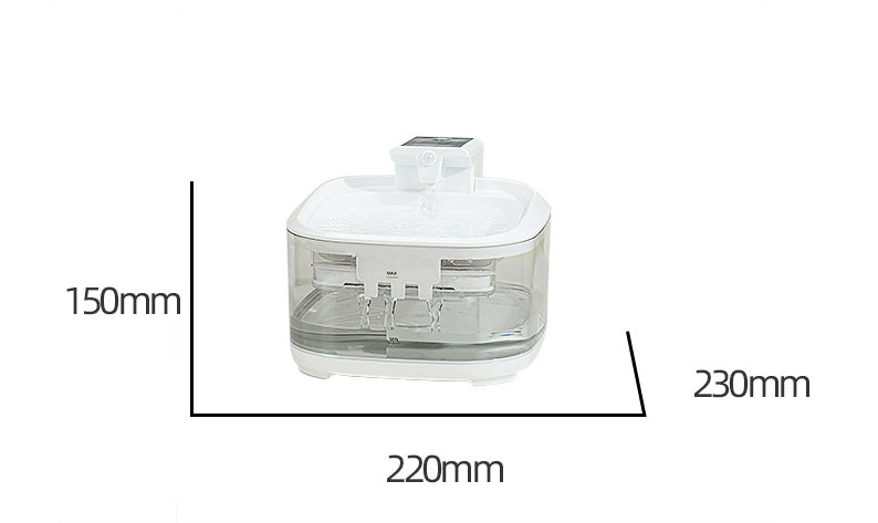 Cat Water Fountain Charging Without Plug-in Cycle