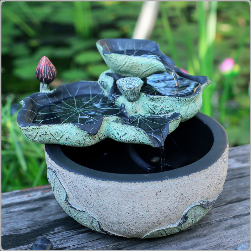 Décoration de bonsaï en résine pour fontaine à eau