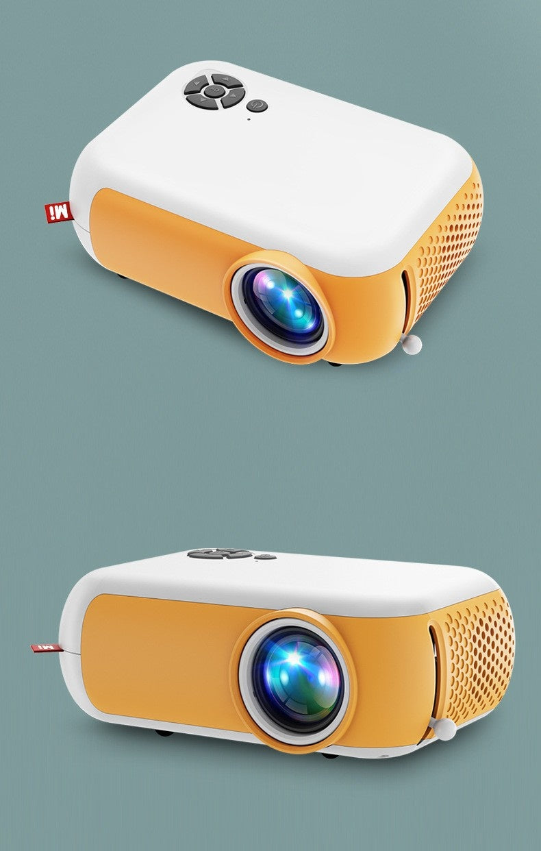 Mini A10 même écran avec téléphone portable projecteur transfrontalier maison