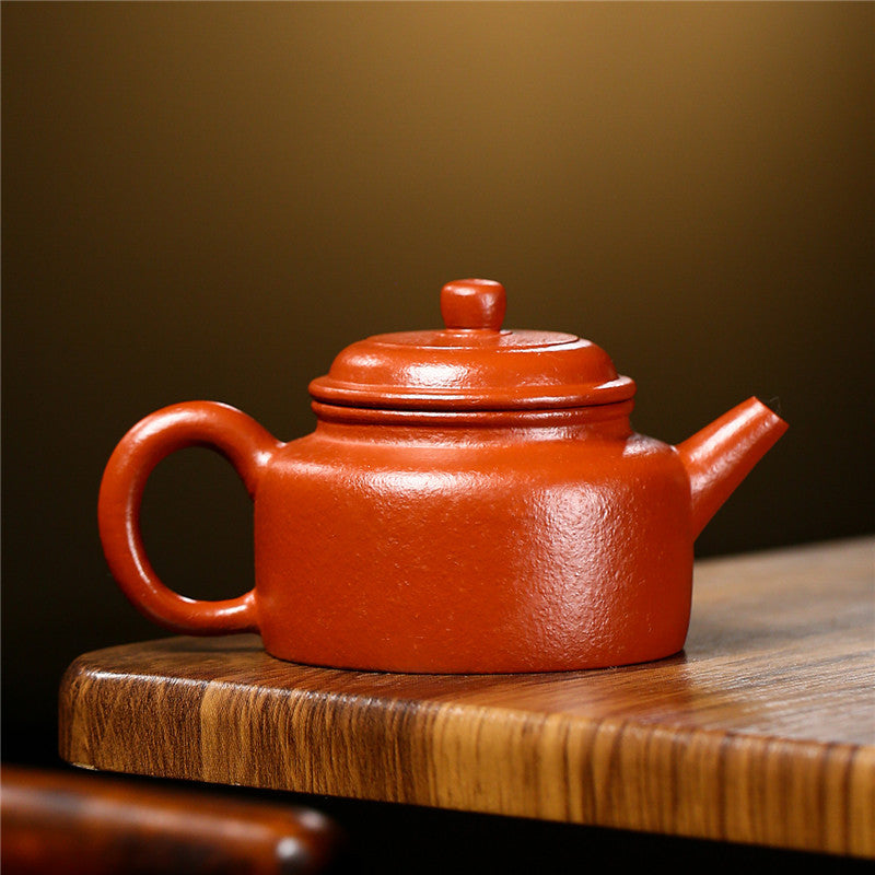 Coarse Sand Cinnabar Sand Dezhong 160cc Kung Fu Tea Set