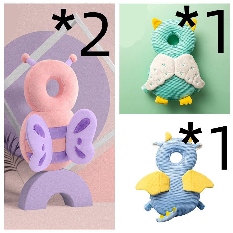 Appui-tête pour bébé, Protection pour enfants, coussin de Protection de la tête pour bébé, ailes d'ange mignonnes