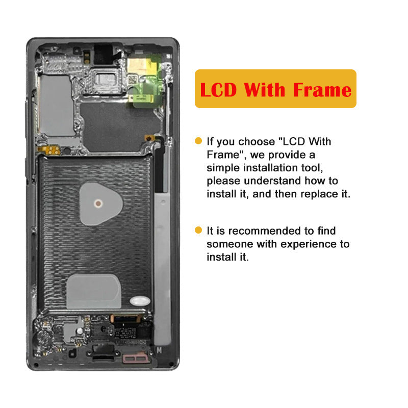 Assemblage Écran LCD d'origine Écran intégré interne et externe