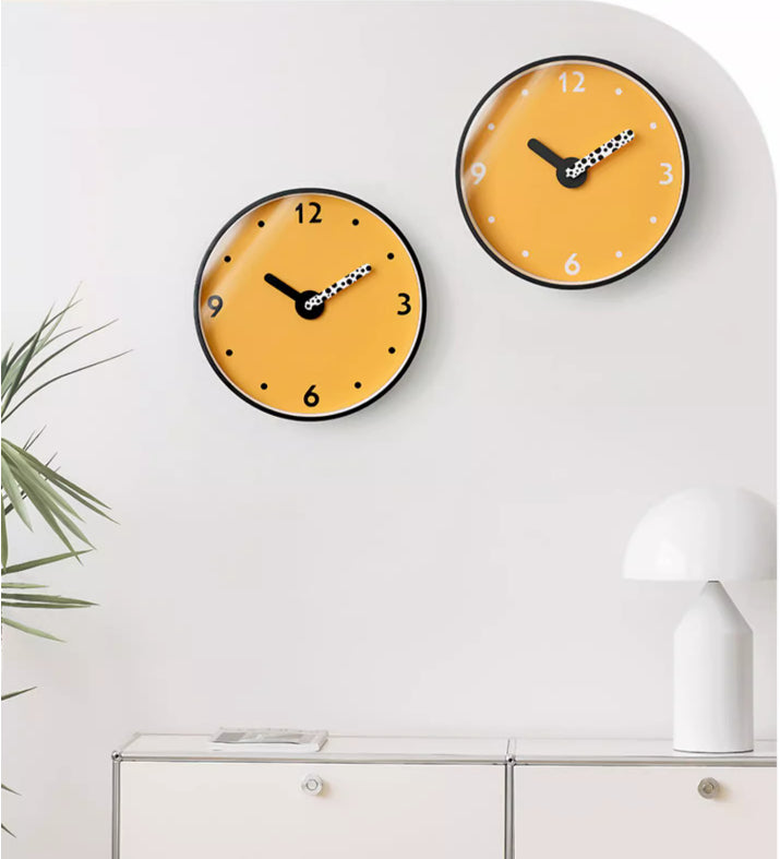 Horloge murale simple et muette créative pour la maison