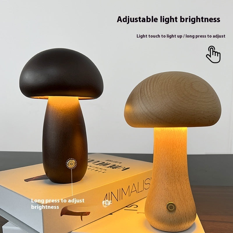 Cadeau créatif décoration champignon chambre lampe de nuit de chevet