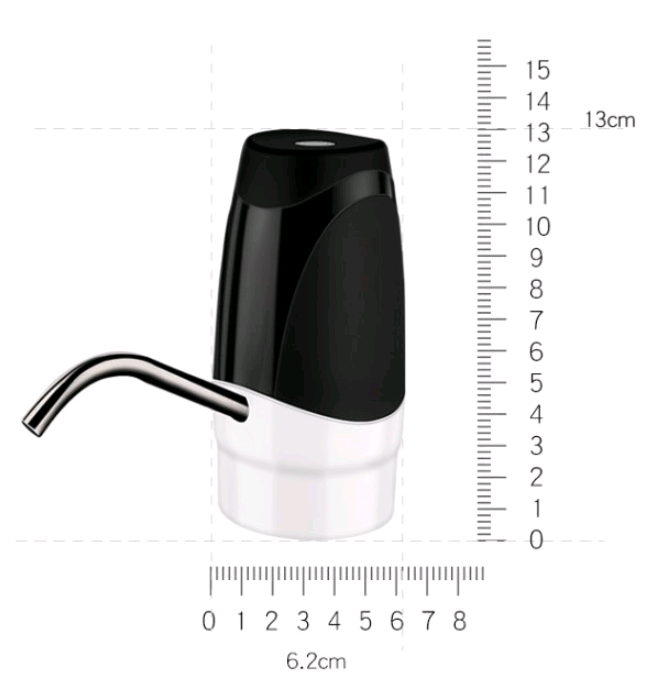 Seau de pompage d'eau en bouteille, purificateur d'eau, eau pure, eau minérale, chauffe-eau automatique, absorbeur d'eau domestique