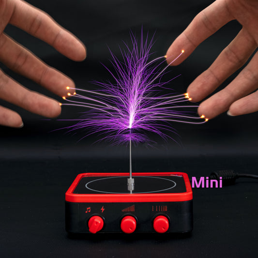 Musique Tesla Coil Lightning Connexion Bluetooth pour téléphone portable