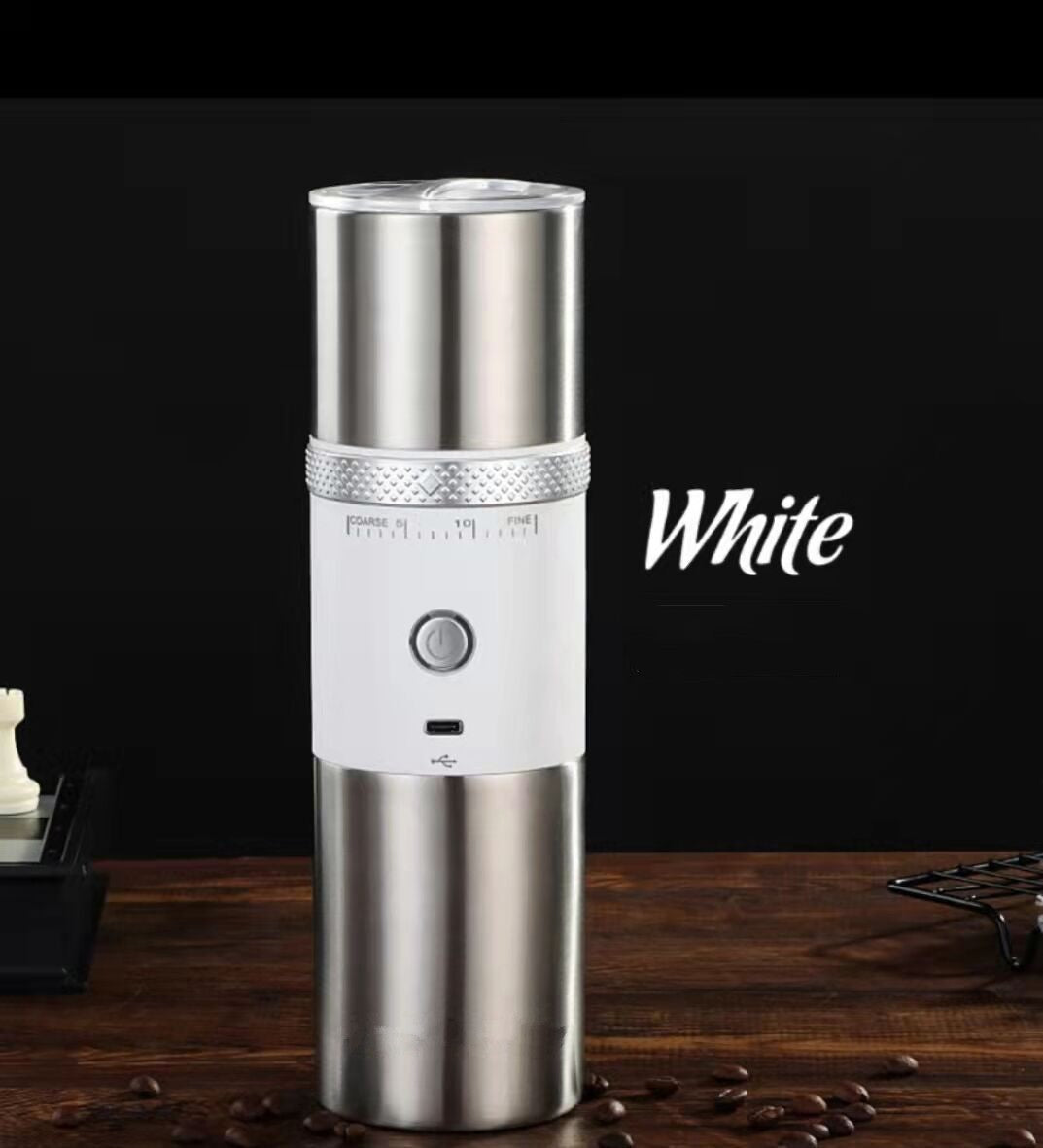 USB Electric Coffee Cup Portable Office Home Automatic Steel Core