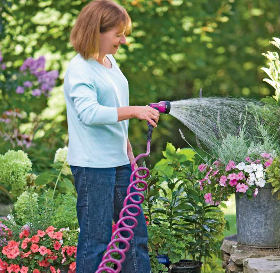 Arroseur à tuyau télescopique de jardin