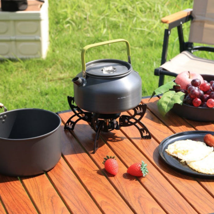 Estufa de barbacoa portátil para camping y picnic