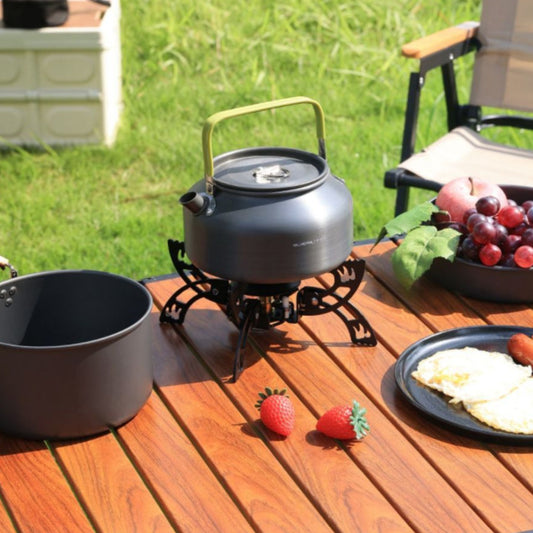 Poêle à barbecue portable pour camping et pique-nique