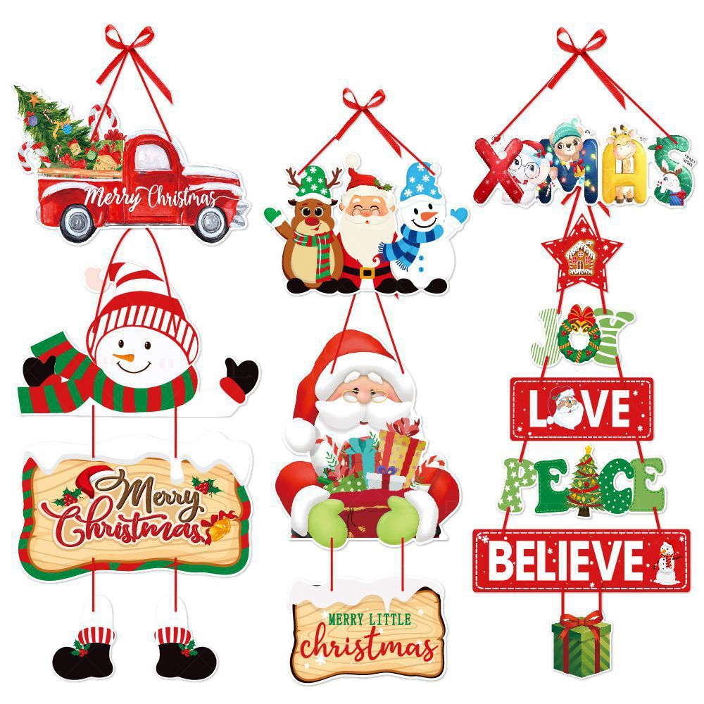 Christmas Decoration Door Width Hanging Decoration Party Decoration