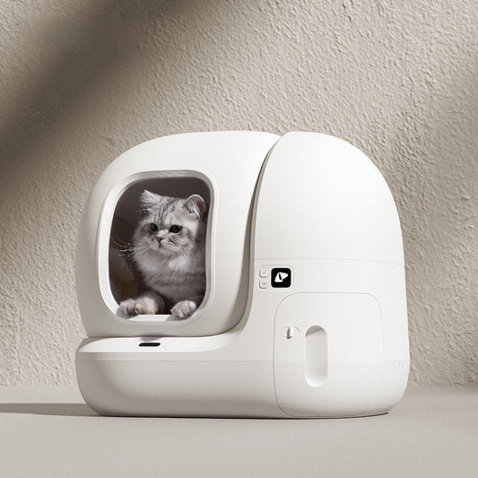 Smart MAX Bac à litière pour chat entièrement automatique grand électrique entièrement fermé