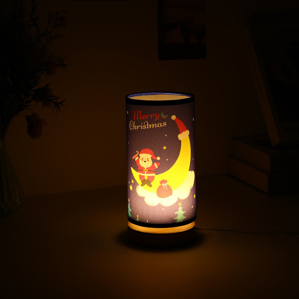 Veilleuse LED Lune Père Noël