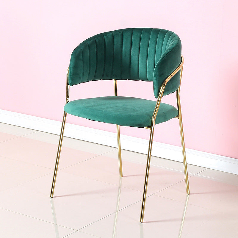 Muebles de hotel con estilo Silla de comedor de terciopelo