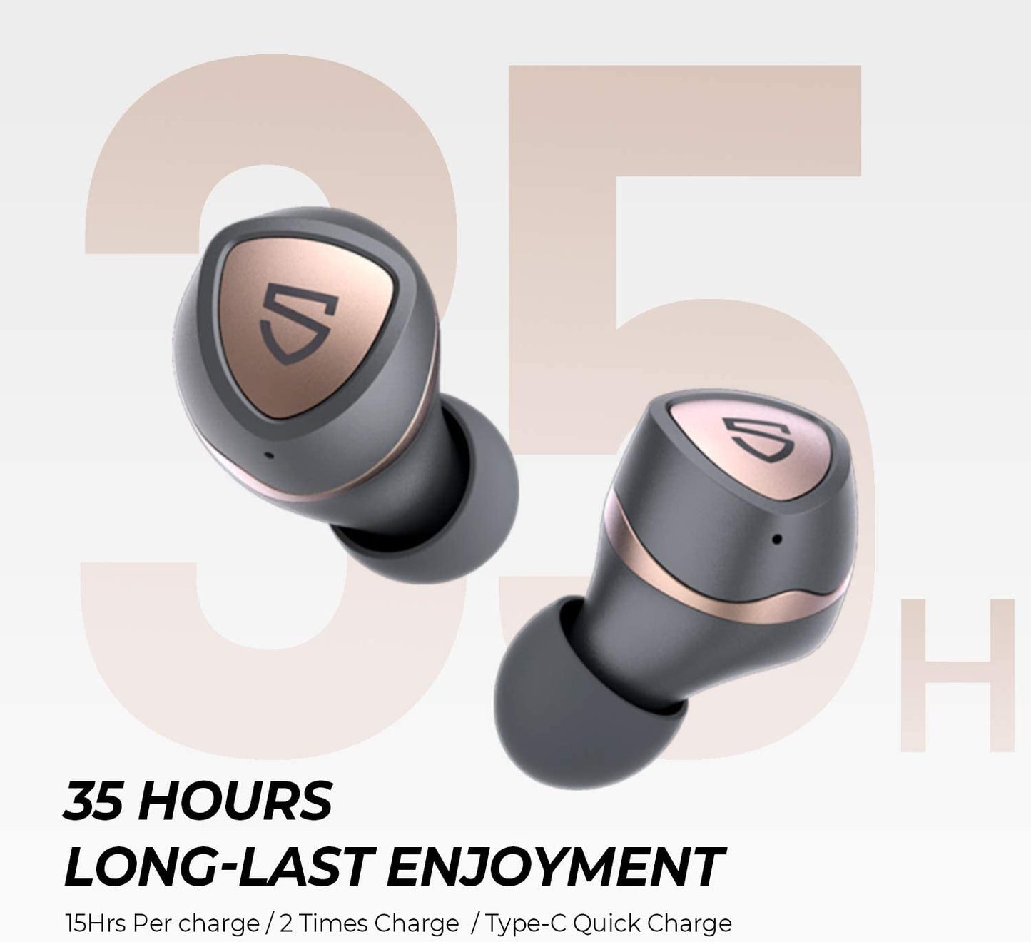 Auriculares inalámbricos Auriculares Bluetooth 5.2 Auriculares inalámbricos estéreo internos