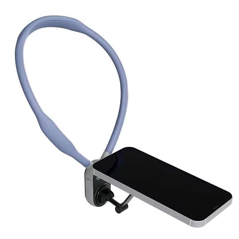 Support de cou magnétique en Silicone pour téléphone portable, support de suspension à dégagement rapide pour téléphone portable, aspiration magnétique Magsafe