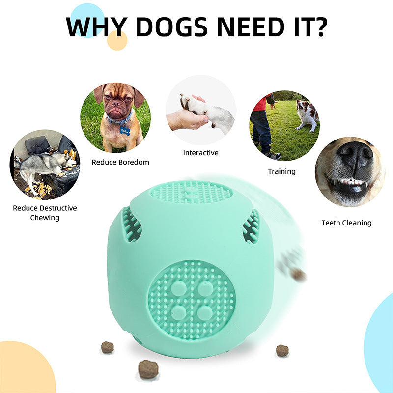 Fournitures pour animaux de compagnie, fuite de nourriture pour chien, jouets en Silicone