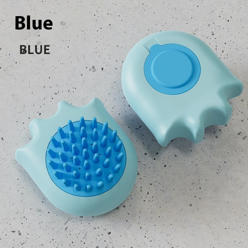 Brosse de bain pour animaux de compagnie, peigne de Massage pour chat et chien