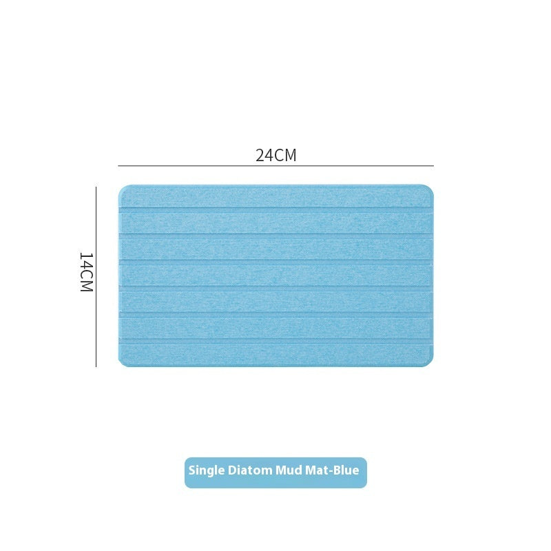 Bathroom Wash Diatomite Water Absorbent Coaster