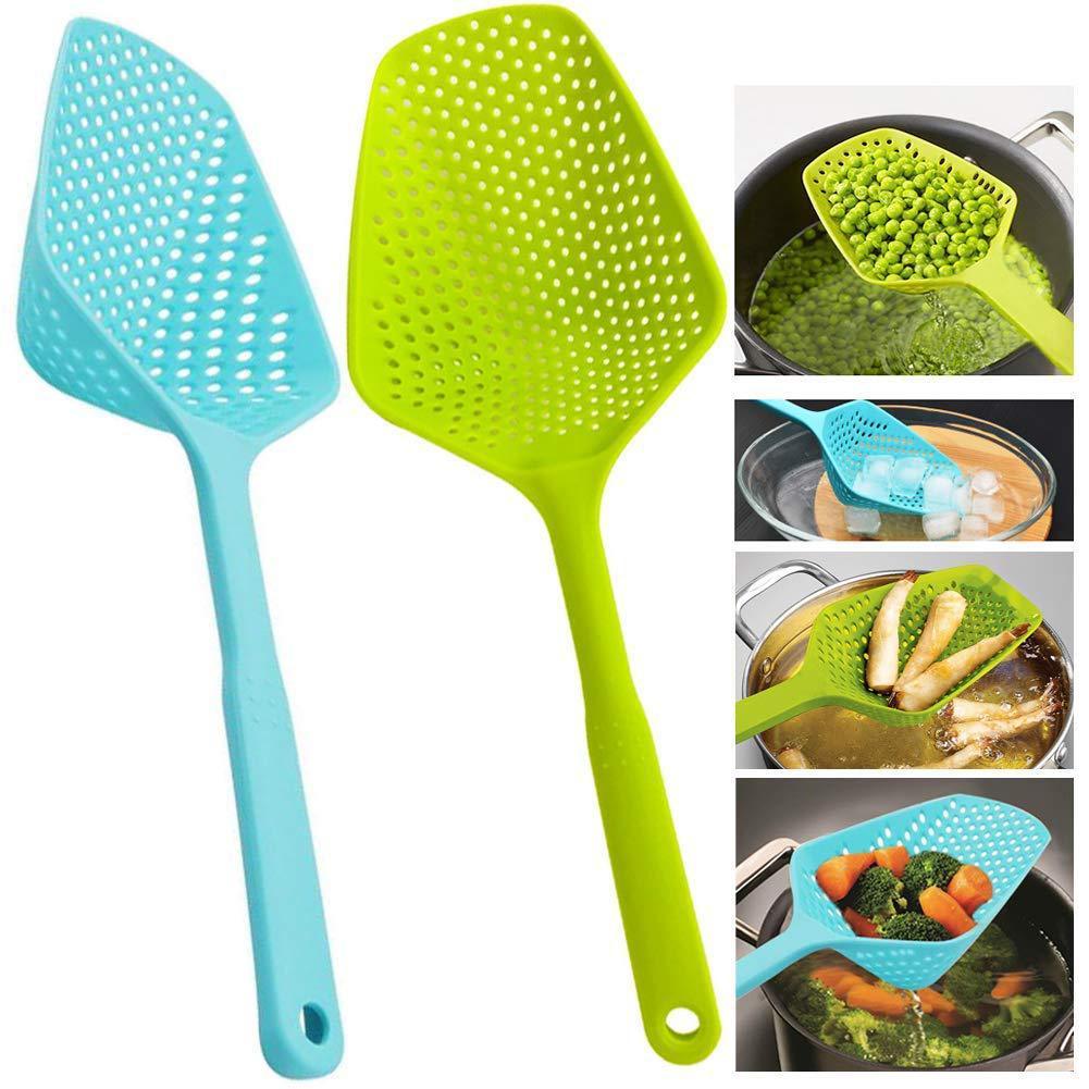 Passoire en Nylon, grande passoire, appareils de cuisine, cuillère, pelle, cuillère à soupe, filtre, outils de cuisine, accessoires de cuisine à domicile