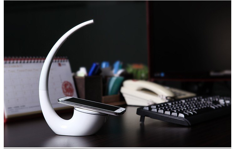 High-technology Wireless Charger Phantom Table Lamp Wireless Life Eyecare Phone Power Charger