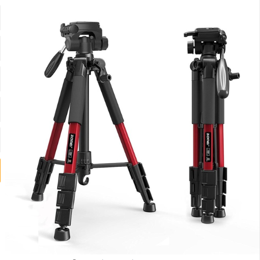 Compatible with Apple, New Zomei Tripod Z666 Professional Portable Travel Aluminum Camera Tripod Accessories Stand with Pan Head for  Digital SLR Camera