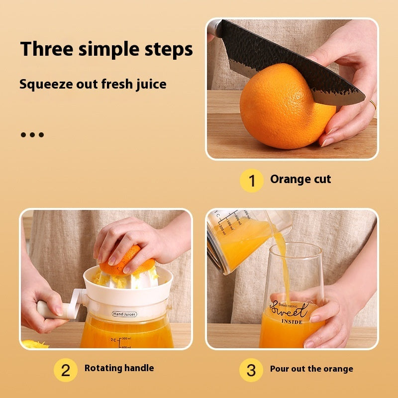 Portable Squeezing Small Household Manual Juicer