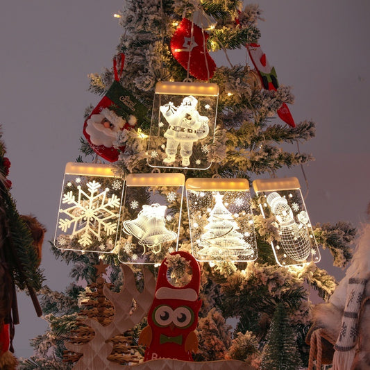 Décoration de Noël Divers Pendentif Lumière d'ambiance