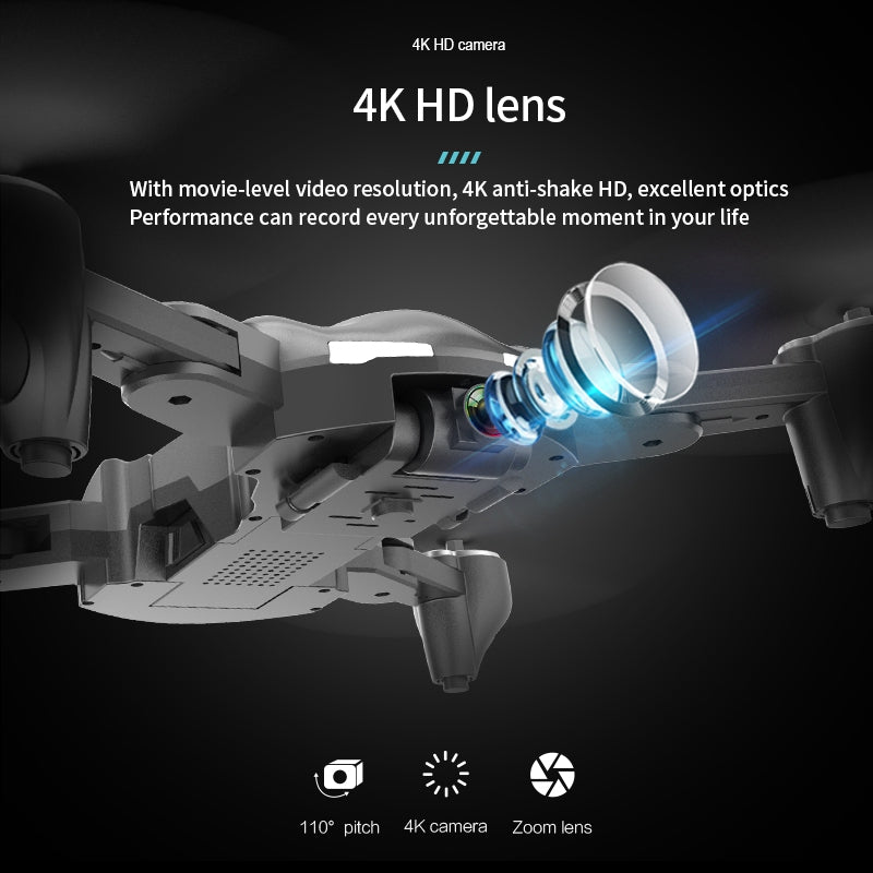 Drone GPS Drone HD 4K à quatre axes