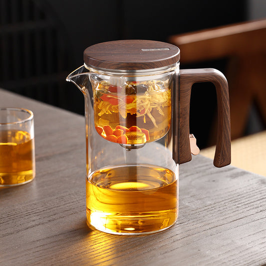 Glass Filter Tea Set Heat-resistant