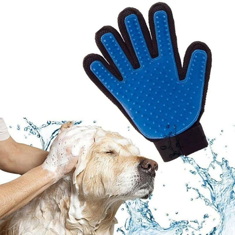 Gant de toilettage pour chats, en laine, pour démêlage des poils d'animaux, brosse, peigne, nettoyage des chiens, gant de Massage, vente d'animaux